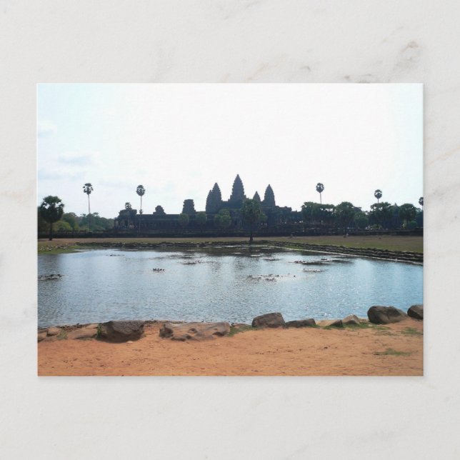 Carte Postale Visite au Cambodge (Devant)
