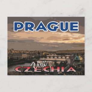 Carte Postale Visite... Prague, Czechia