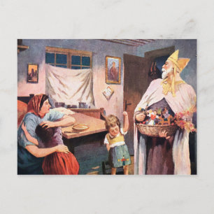 Carte Postale Visite vintage Krampus