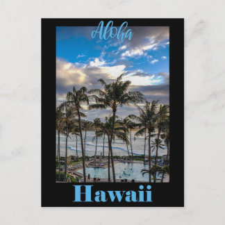 Carte Postale Visiter Hawaii - Voyage Vintage