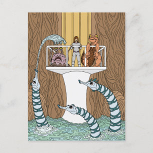 Carte Postale Visiter la piscine des Piptrixons