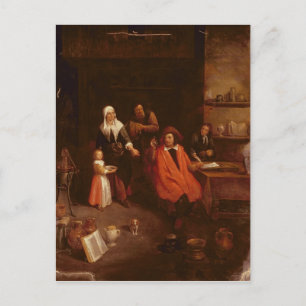 Carte Postale Visiter le médecin