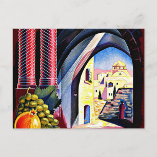 Carte Postale Visitez la Palestine Terre de la Bible