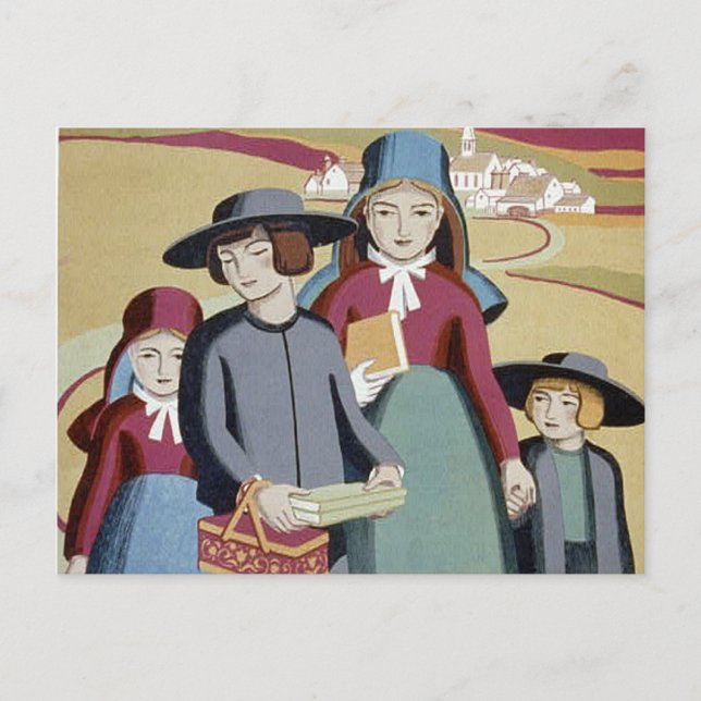 Carte Postale Visitez la Pennsylvanie - 1894 (Devant)