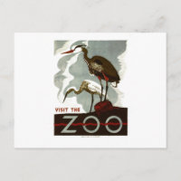 Visitez le zoo - l'affiche de WPA -
