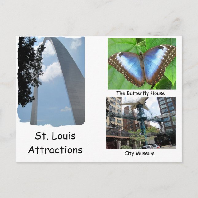 Carte Postale Visitez St. Louis. (Devant)