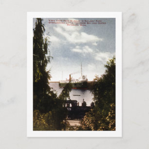 Carte Postale Vista du parc ferroviaire Pere Marquette, Petoskey