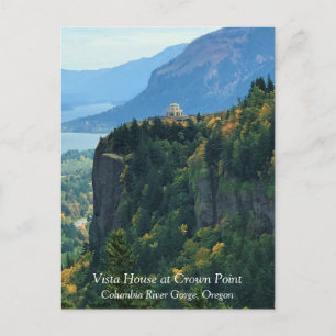 Carte Postale Vista House at Crown Point, Oregon Postcard