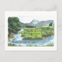 carte postale visuelle psalm 23