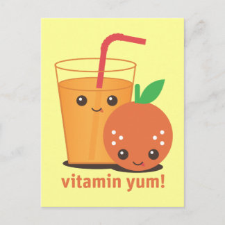 Carte Postale Vitamin Yum
