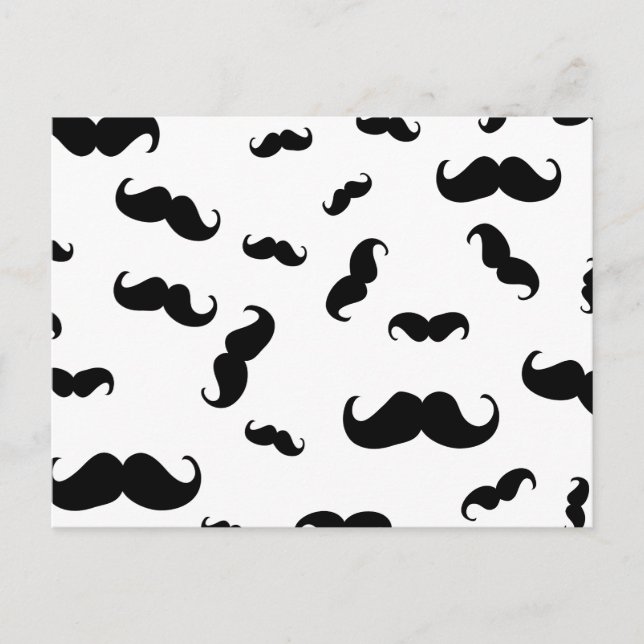 Carte Postale vitesse de la moustache (Devant)