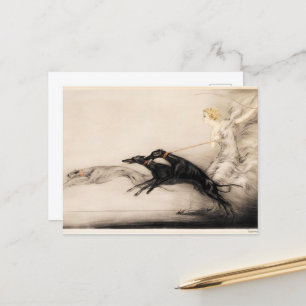 Carte Postale Vitesse II, Vitesse, 1933 par Louis Icart