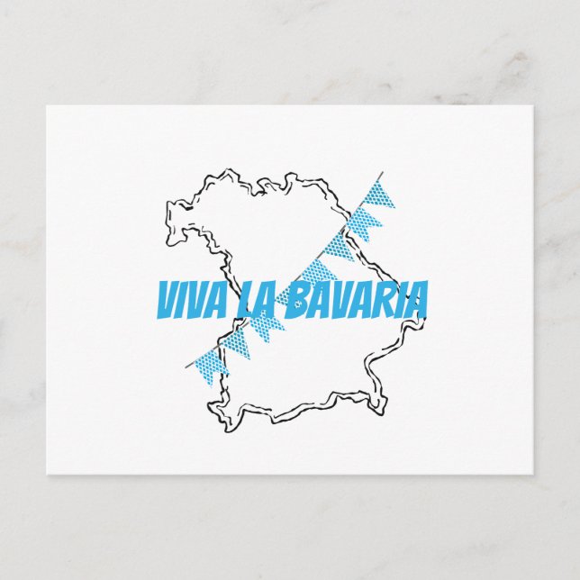 Carte Postale Viva Bavaria (Devant)