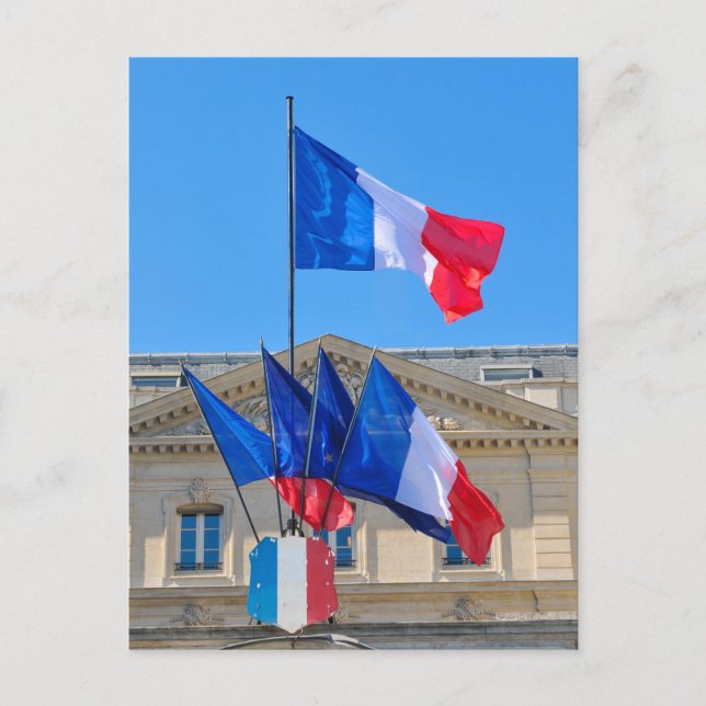 Carte Postale Viva la France (Devant)