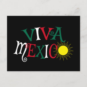 Carte Postale Viva Mexico
