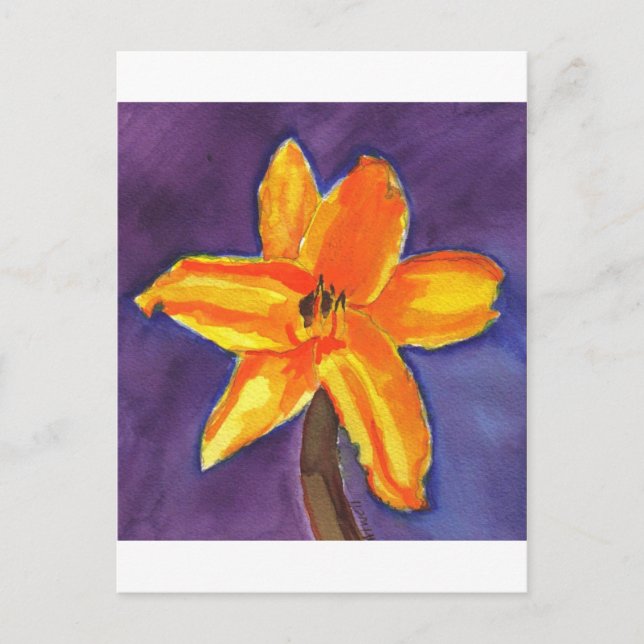 Carte Postale Vivant Jour Lily (Devant)