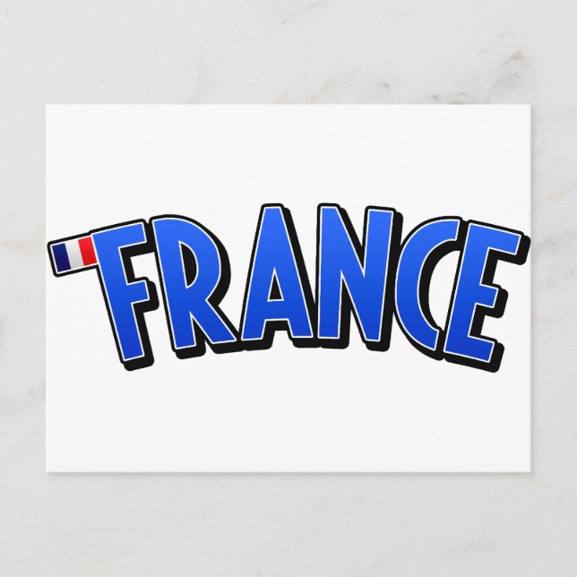 Carte Postale Vive la France ! (Devant)
