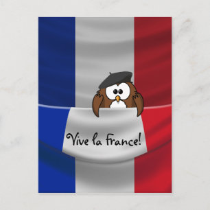 Carte Postale Vive la France!