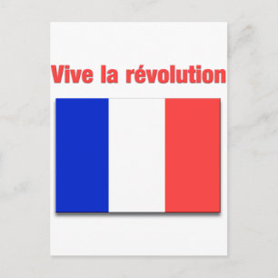 Carte Postale Vive la révolution
