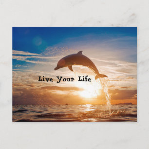 Carte Postale Vivez votre motivation de vie