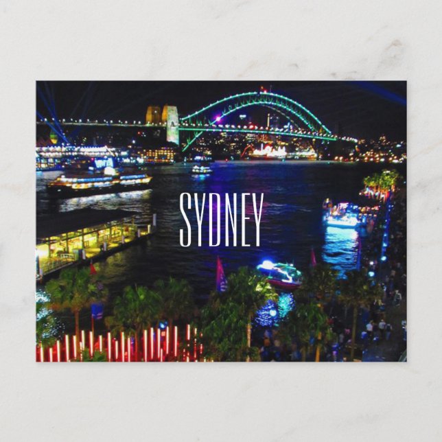 Carte Postale vivid sydney cq (Devant)