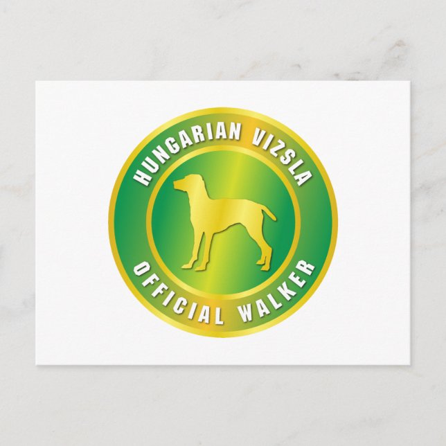 Carte Postale Vizsla (Devant)
