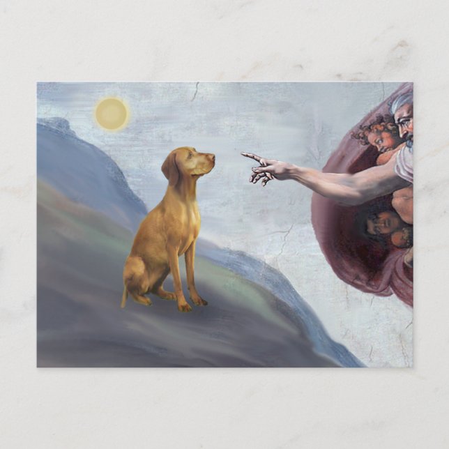 Carte Postale Vizsla de Dieu (Devant)