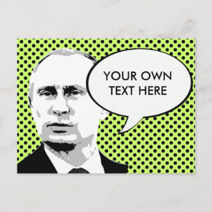 Carte Postale Vladamir Poutine - - chef international - .png