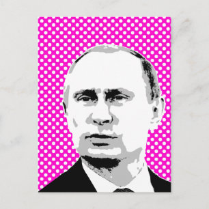 Carte Postale Vladamir Poutine - - chef international - .png