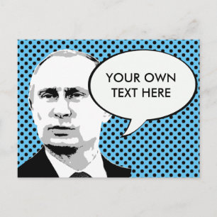 Carte Postale Vladamir Putin - - Leader International -.png