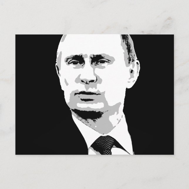 Carte Postale Vladimir Poutine (Devant)