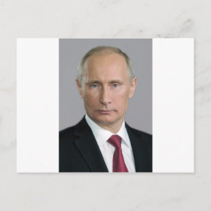 Carte Postale Vladimir Poutine Gear