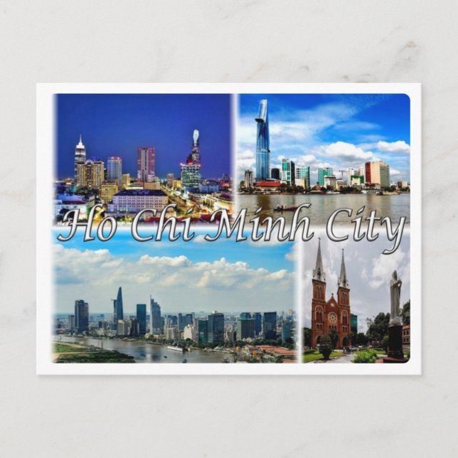 Carte Postale VN Vietnam - Ho Chi Minh Ville - (Devant)