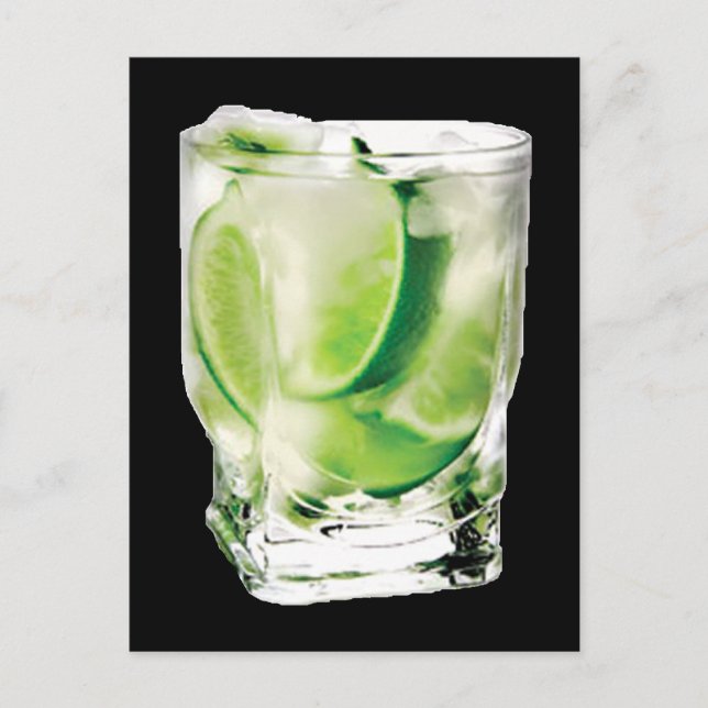 Carte postale Vodka Lime (Devant)