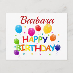 Carte Postale Vœux d'anniversaire personnalisés
