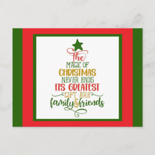 Carte Postale Vœux de Noël