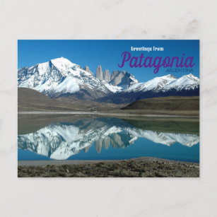Carte Postale Voeux de Patagonia Argentina