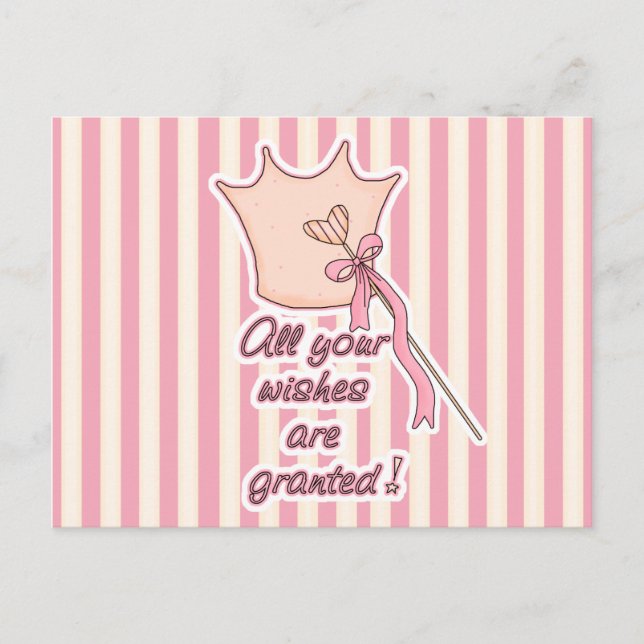 Carte Postale Voeux donnés (Devant)