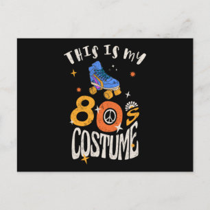 Carte Postale Voici mon effet Costume Grunge des années 80