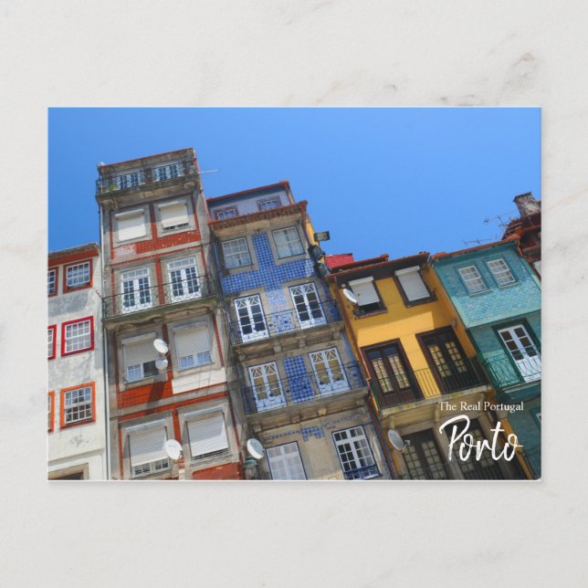 Carte Postale Voici Porto, Portugal (Devant)