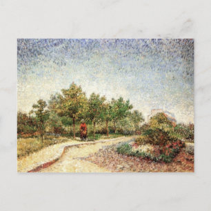 Carte Postale Voie dans le Parc Voyer d'Argenson, Vincent van Go
