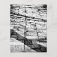 Voie de briques anciennes