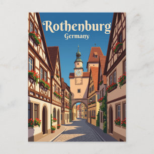 Carte Postale Voie dorée Allemagne