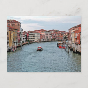 Carte Postale Voie navigable de Venise