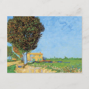 Carte Postale Voie près d'Arles par Vincent van Gogh
