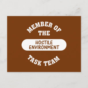 Carte Postale Voilà ce que j'appelle un environnement de travail