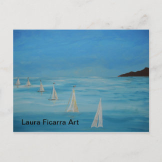 Carte Postale Voile