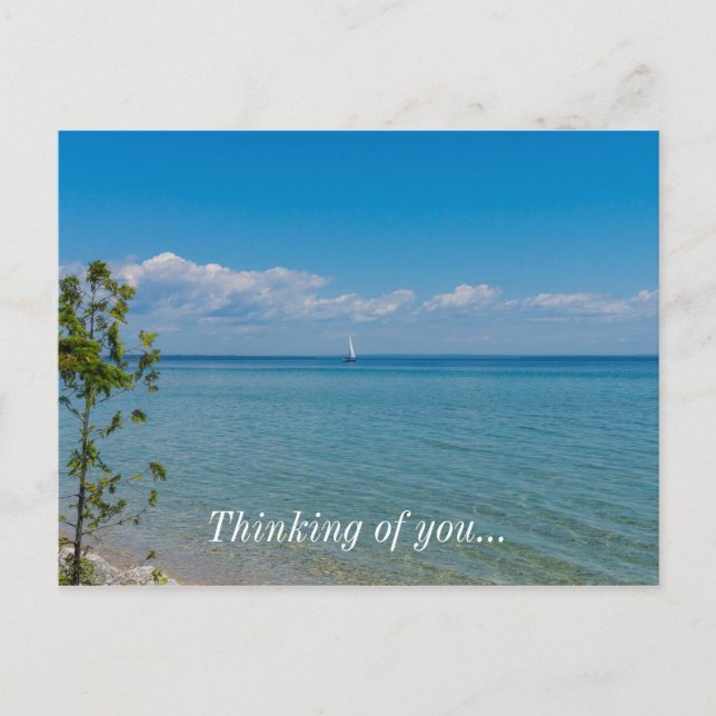 Carte Postale Voile (Devant)