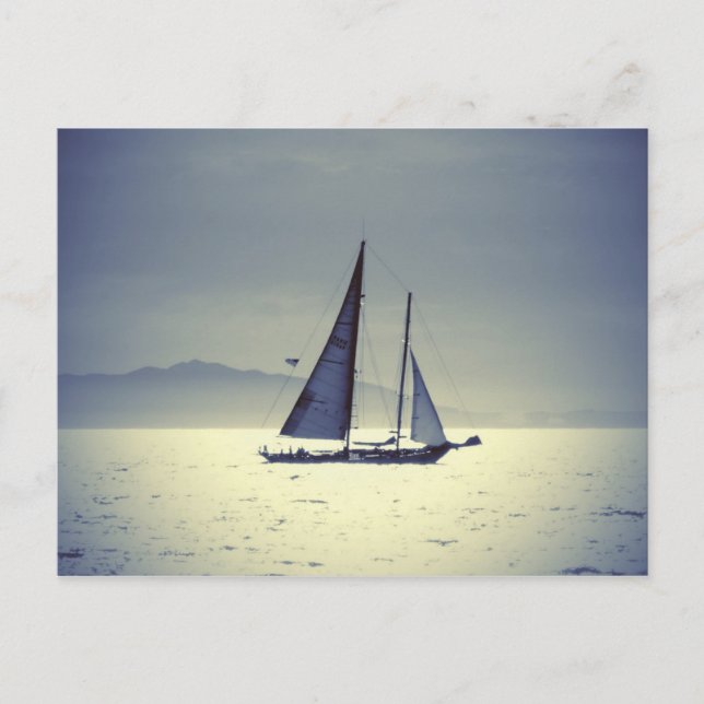Carte Postale Voile (Devant)