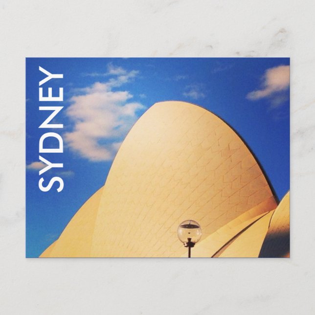 Carte Postale voile de sydney (Devant)